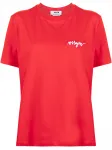 Футболка с логотипом MSGM, красный - фото