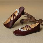 Echo&yolo Розовые балетки Мэри Джейн, цвет Pink - фото 9