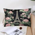 MaSiledy Наволочка Paris Rose Eiffel Tower с изображением Эйфелевой башни Pattern-9 - фото 5