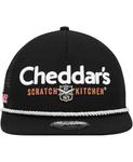 Мужская черная кепка для гольфиста Kyle Busch Cheddar's Snapback New Era - фото 3