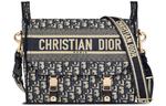 DIOR Тканевая курьерская сумка через плечо - фото 2