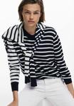 Толстовка Desigual HORIZONTAL STRIPED , Black - фото 5