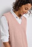 Джемпер Street One ÄRMELLOSER V-NECK, Rosa/Mottled Light Pink - фото 4