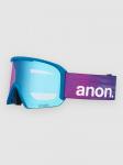 Очки для сноуборда Anon Nesa Pink Denim Goggle, prcv vrbl blue - фото 2