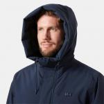 Мужской утепленный дождевик Helly-Hansen Munich Insulated Rain Coat Helly Hansen, 598 Navy - фото 5