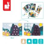 Janod, первый деревянный пазл, мозаика, 2+ - фото 3