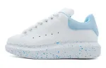Кроссовки Alexander McQueen Larry Oversized Low-Top Sneakers 'White Sky Blue' Women's - фото