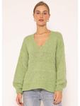 Пуловер SASSYCLASSY, зеленый - фото 2