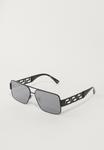 Солнцезащитные очки Versace UNISEX, Matte Black/Dark Grey Silver-Coloured/Black - фото