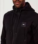 Свитер с провисающим ребром Regular fit Boss Green, черный - фото 4