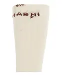 Носки с логотипом Marni, бежевый - фото 2