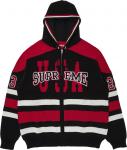 Свитер Supreme USA Zip Up Hooded 'Black', черный - фото