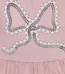 Платье из микадо и тюля с декором Monnalisa, Cipolla - фото 3