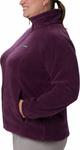 Columbia Women's Benton Springs Full Zip, Black Cherry - фото 8