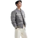 Пуховик унисекс серый Mitchell Ness - фото 4