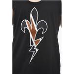 Вышитая майка FLEUR-DE-THUNDER Neil Barrett, Black - фото 3