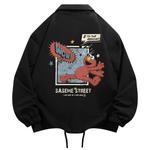 SESAME STREET Куртка унисекс «УЛИЦА СЕЗАМ», Черный - фото