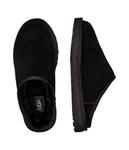 Мюли женские Ugg кожаные с добавлением шерсти, черный - фото 4