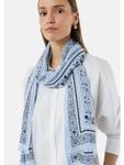 Comma Шарф 50E6_светло-голубой - фото 2