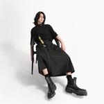 Ботинки Челси унисекс черный Huanxiangzhe - фото 9