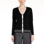 MaxMara Топ женский черный - фото 4