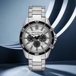 ARMANI EXCHANGE Часы Chronograph 44mm, White Dial - фото 4