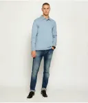 Поло Pe_interlock_long regular fit Boss Orange, синий - фото 2