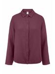 Рубашка цвета ежевики Hessnatur - фото 2