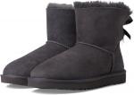 Женские ботинки UGG Mini Bailey Bow II, Obsidian - фото 7