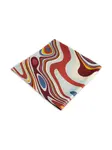 Льняные салфетки sateen waves, 51х51 см, L'Objet, красный - фото 2
