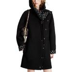 Пальто женское Louis Vuitton на пуговицах, черный - фото 4