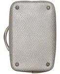 Сумка Lawrence Python Top Handle Bucket Donna Karan New York, серый - фото 3