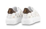 Кроссовки time out sneakers 'white with gold monogram' Louis Vuitton, белый - фото 4