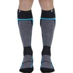 Носки Monnet MI-BAS BACK SIDE, серо-голубые - фото 3