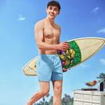 Шорты пляжные мужские голубые SURFCUZ - фото 6