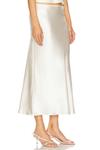 Юбка миди из шелка chana Eaves, белый - фото 2