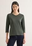 CECIL Лонгслив в цвете хаки - фото 2