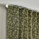Гардины Ikea Trystävmal, 2 шт, 145х300, зеленый - фото 3