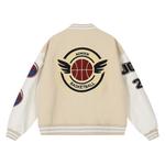 A chock Бейсбольная куртка унисекс, Зеленый - фото 5