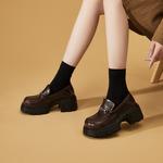 DAPHNE Лоферы женские Brown Red, Black - фото 6