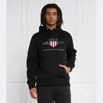 Толстовка обычного кроя Gant, черный - фото 2