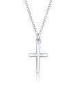 Elli Колье с крестом из серебра 925 пробы - фото