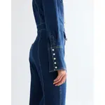 Комбинезон Wrangler Retro Catsuit, синий - фото 4