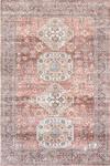 Ковер nuLOOM, 122 x 183 см, Rug Tindra Faded Multi Medallion Machine Washable, Blush - фото 5