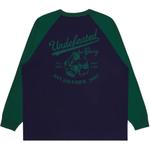 Футболка с длинными рукавами унисекс UNDEFEATED, синий - фото 8