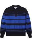 Полосатый свитер Sunnei, синий - фото