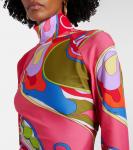 Мини-платье Orchidee из джерси Pucci, разноцветный - фото 4