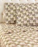 Комплект постельного белья Micro Flannel с принтом, 4 предмета, размер Full Shavel, Pinecone Natural - фото 2