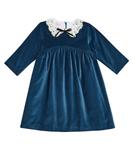 Платье antonella из хлопка La Coqueta, синий - фото