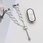 CHENSONG Часы Strap Xiaomi Compatibility Metal, Silver - фото 5